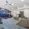 Fitness center with fitness equipment